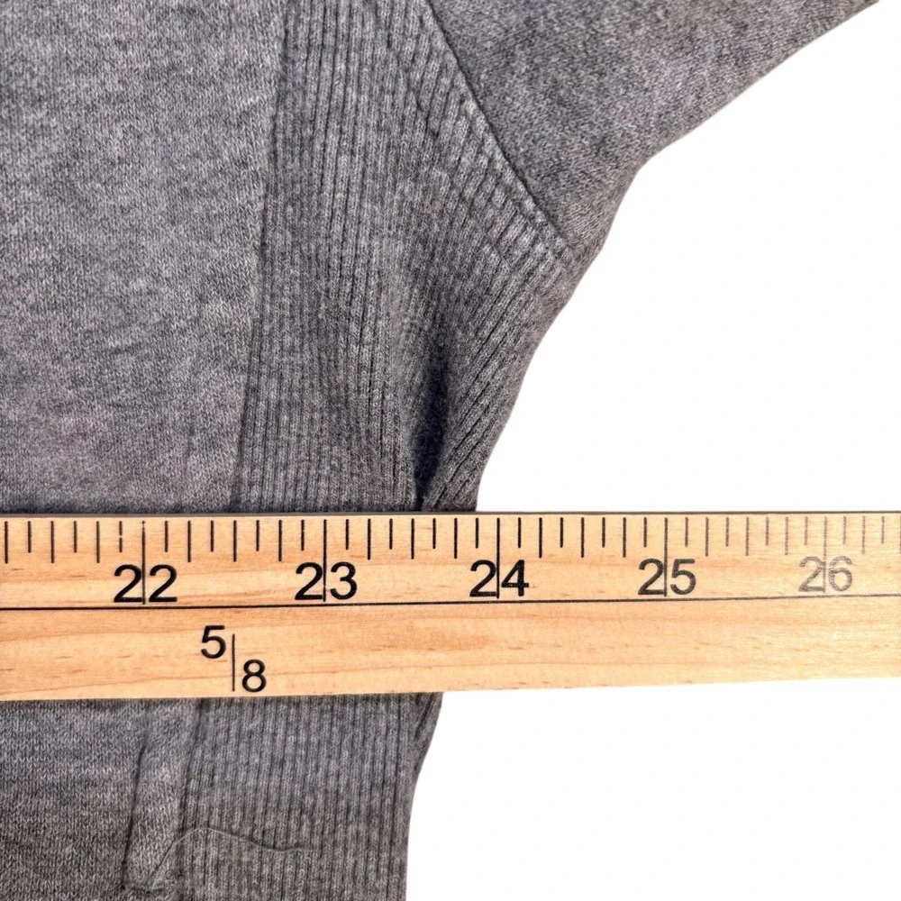 Nike Gray Sweatshirt Pullover Baseball‎ Logo 1/4 Zip Long Sleeve Sz L Cougars